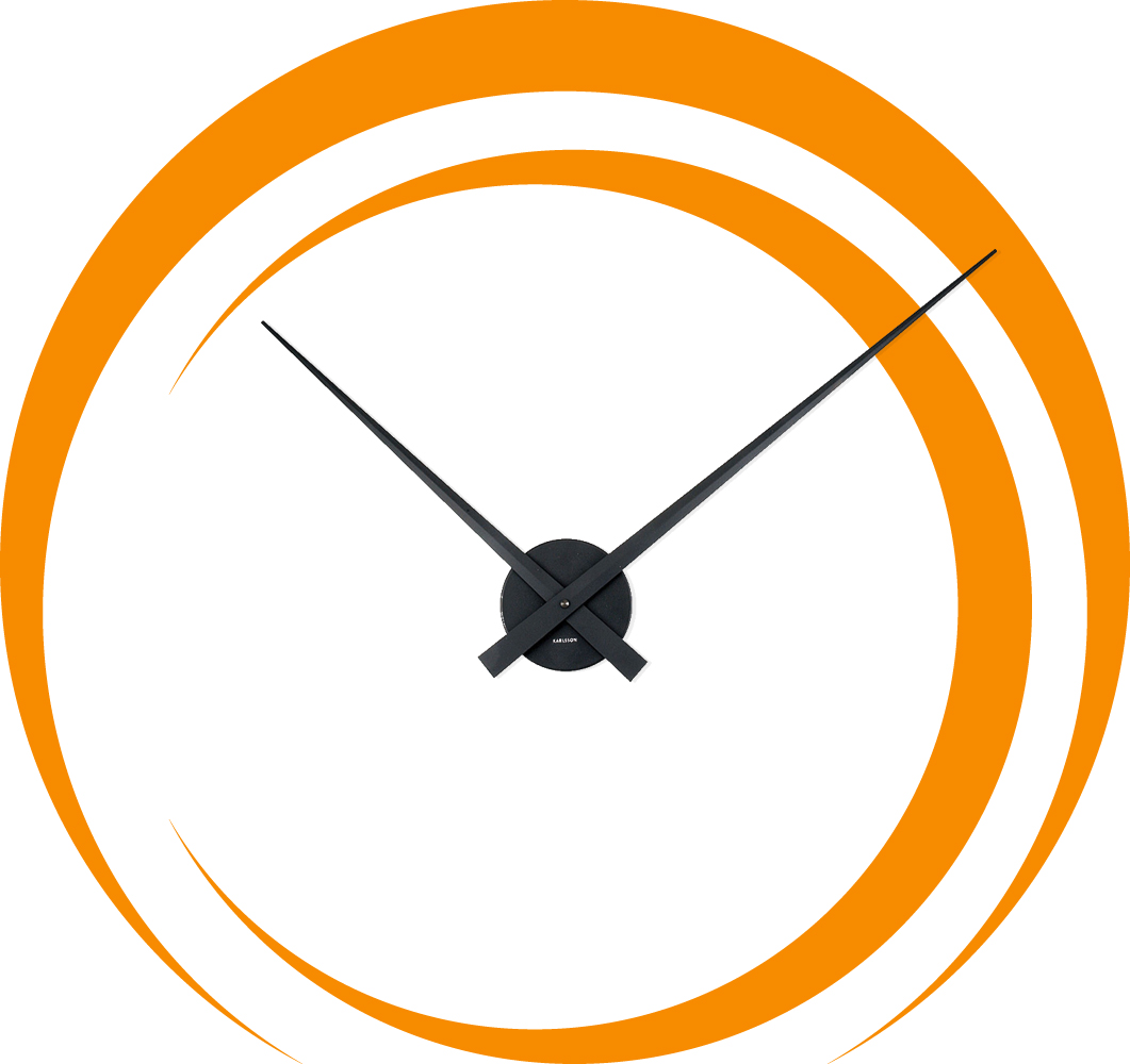 Wallstickers folies Spiral Clock Wall Stickers