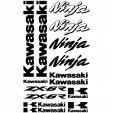 Kawasaki ninja ZX-6r Decal Stickers kit