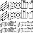 polini Decal Stickers kit