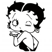 Betty Boop Wall Stickers