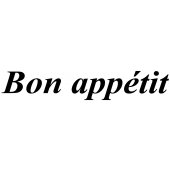 Bon Appétit Wall Stickers