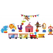 Circus Set Wall Stickers