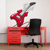 Guitar Wall Stickers