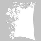 Orchid - Whiteboard Wall Stickers
