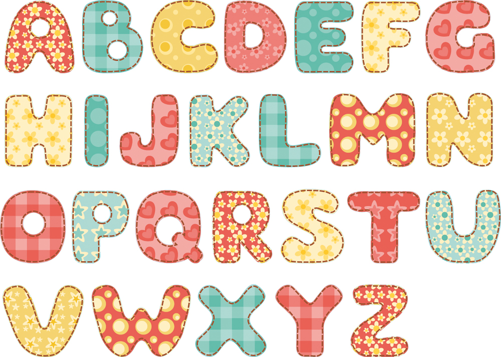 Wallstickers folies : Alphabet Wall Stickers
