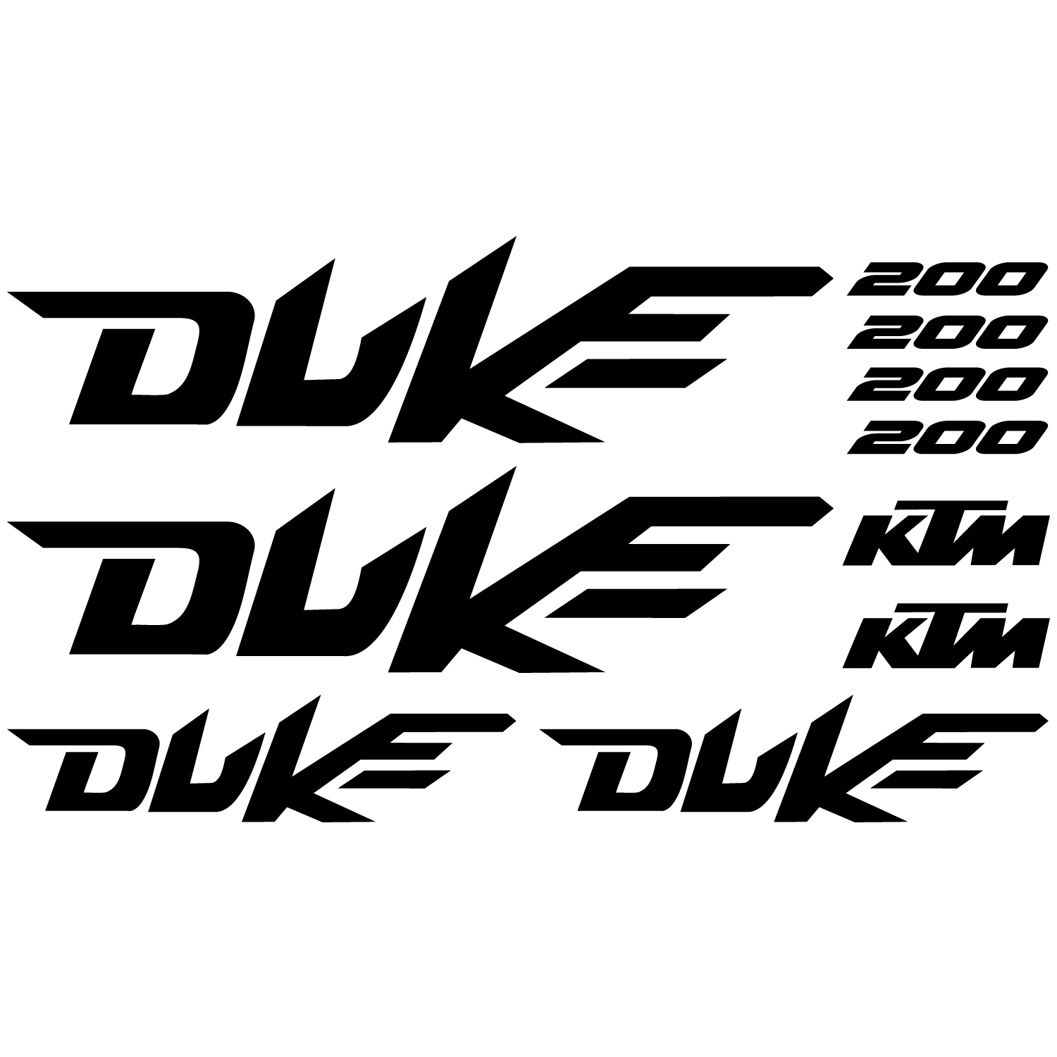 ktm duke font ktm duke font