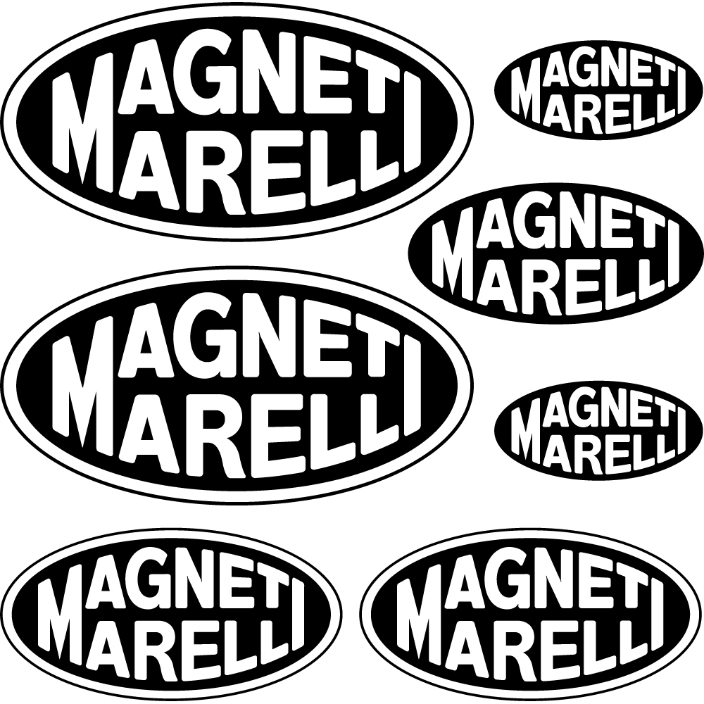 Wallstickers folies : magneti marelli Decal Stickers kit