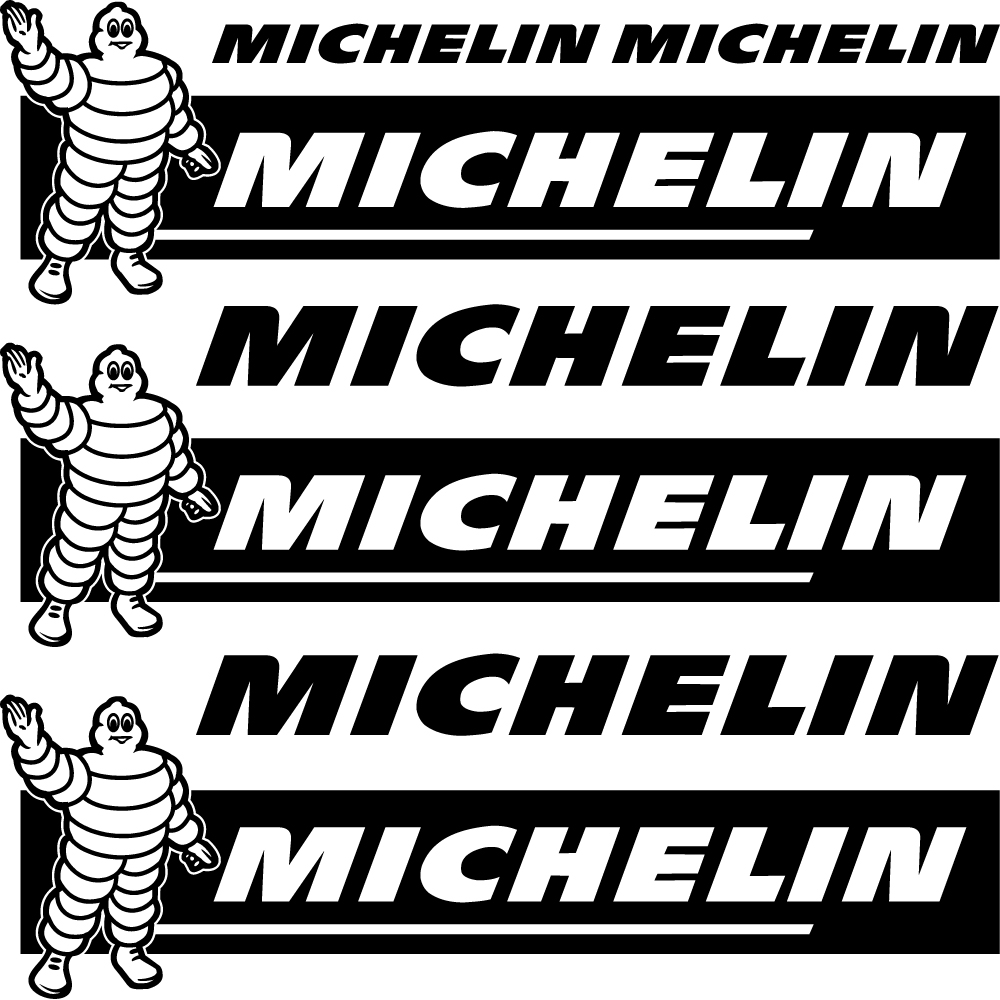 Wallstickers folies : michelin Decal Stickers kit
