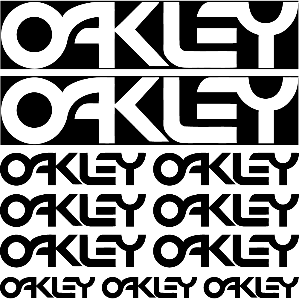 oakley stickers