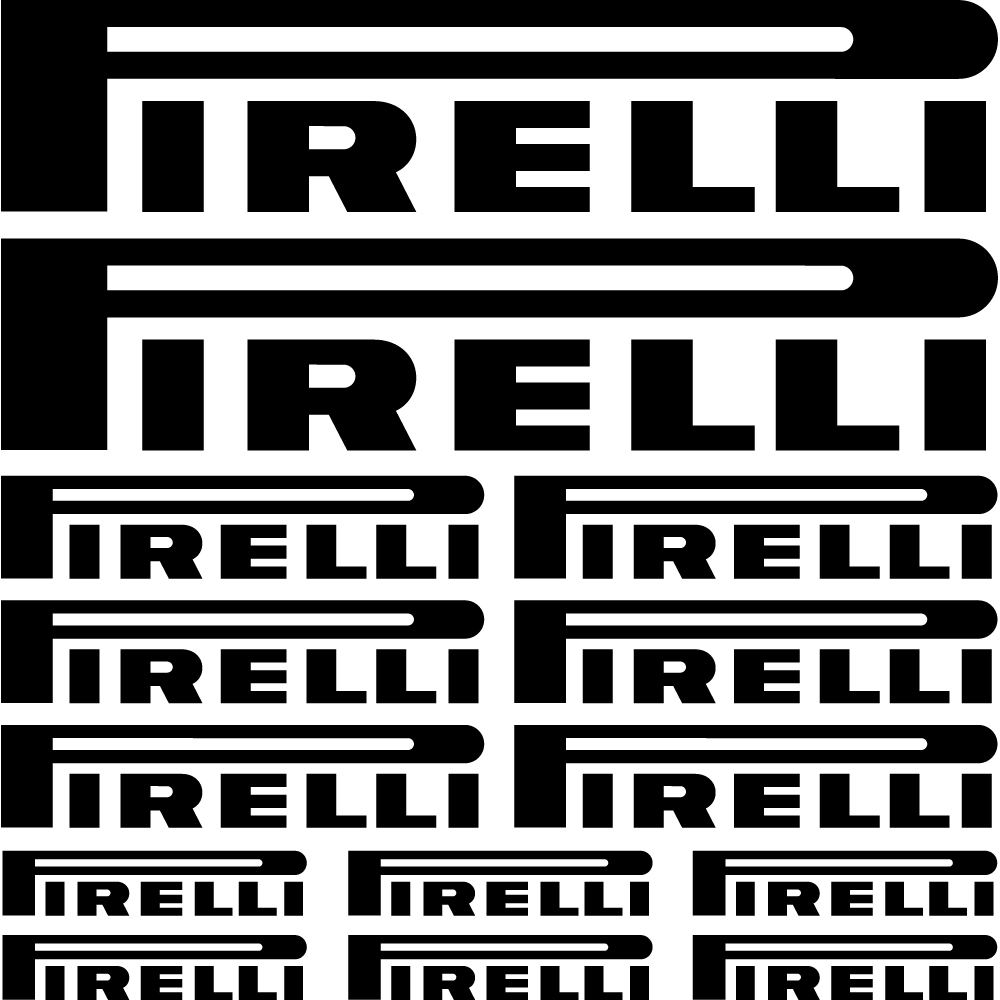 Wallstickers folies pirelli Decal Stickers kit