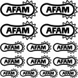 afam Decal Stickers kit
