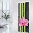 Bamboo and Orchid Door Stickers
