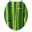 Bamboo - Toilet Seat Decal Sticker