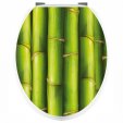 Bamboo - Toilet Seat Decal Sticker