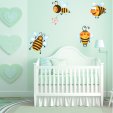 Bees Set Wall Stickers