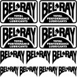 bel ray Decal Stickers kit
