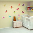 Bird Set Wall Stickers