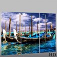 Boat - Triptych Forex Print