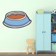Bowl Dog Wall Stickers