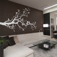 Branch with Bird Wall Stickers