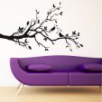 Branch with Bird Wall Stickers