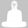 Buddha - Whiteboard Wall Stickers