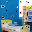 Bullet Holes Wall Stickers