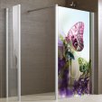 Butterflies - shower sticker