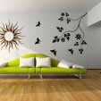 Butterfly Flower Wall Stickers