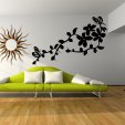 Butterfly Flower Wall Stickers