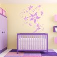 Butterfly Flower Wall Stickers