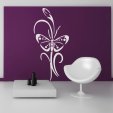 Butterfly Flower Wall Stickers