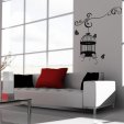 Cage Butterflies Wall Stickers