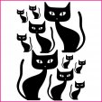 Cat Set Wall Stickers