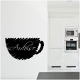 Coffee Cup - Chalkboard / Blackboard Wall Stickers