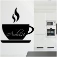 Coffee Cup - Chalkboard / Blackboard Wall Stickers