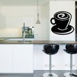 Coffee Cup Wall Stickers