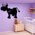 Cow - Chalkboard / Blackboard Wall Stickers