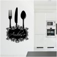 Cutlery - Chalkboard / Blackboard Wall Stickers