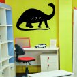 Dinosaur - Chalkboard / Blackboard Wall Stickers