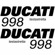 Ducati 998 testa Decal Stickers kit