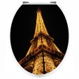 Eiffel Tower - Toilet Seat Decal Sticker