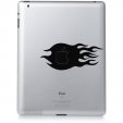 Flaming - Decal Sticker for Ipad 2