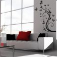 Flower Butterflies Wall Stickers