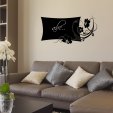 Flower - Chalkboard / Blackboard Wall Stickers