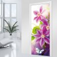 Flower Door Stickers