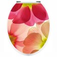 Flower petals - Toilet Seat Decal Sticker