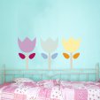 Flowers Set Wall Stickers