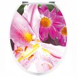 Flowers - Toilet Seat Decal Sticker