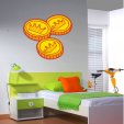 Gold coins Wall Stickers